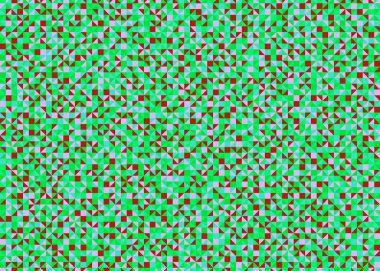 Color Rhombus tile tessellation pattern illustration