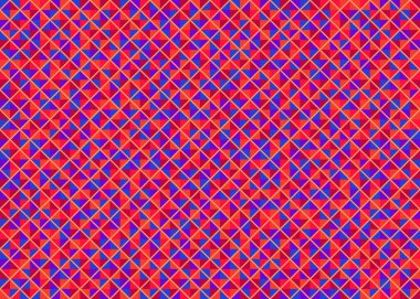 Color Rhombus tile tessellation pattern illustration