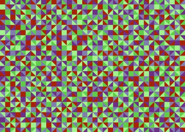 Color Rhombus tile tessellation pattern illustration