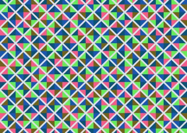 Color Rhombus tile tessellation pattern illustration