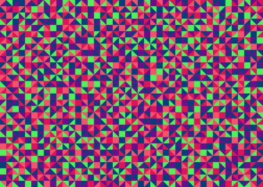 Color Rhombus tile tessellation pattern illustration