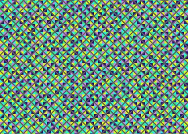 Color Rhombus tile tessellation pattern illustration