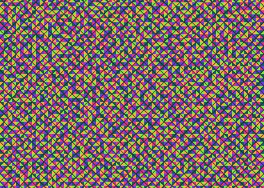 Color Rhombus tile tessellation pattern illustration