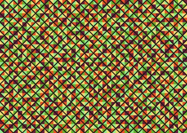 Color Rhombus tile tessellation pattern illustration