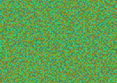 Color Rhombus tile tessellation pattern illustration