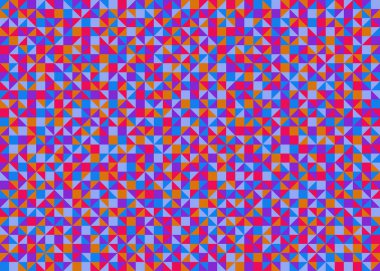 Color Rhombus tile tessellation pattern illustration