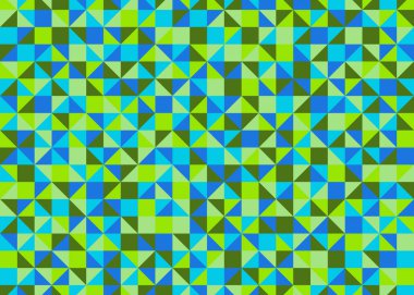 Color Rhombus tile tessellation pattern illustration