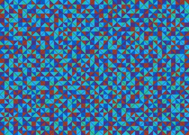 Color Rhombus tile tessellation pattern illustration