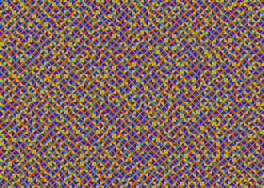 Color Rhombus tile tessellation pattern illustration