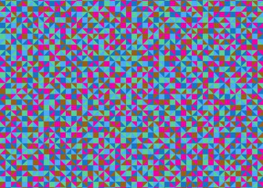 Color Rhombus tile tessellation pattern illustration