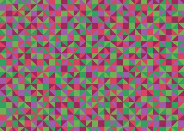 Color Rhombus tile tessellation pattern illustration