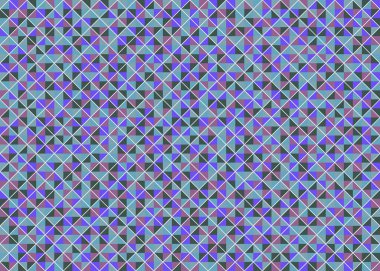 Color Rhombus tile tessellation pattern illustration