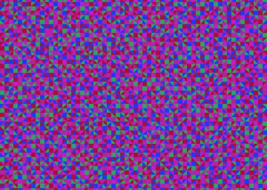 Color Rhombus tile tessellation pattern illustration