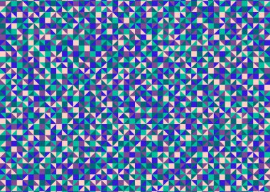 Color Rhombus tile tessellation pattern illustration