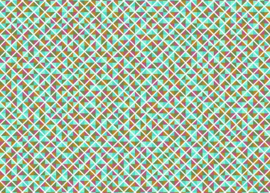 Color Rhombus tile tessellation pattern illustration