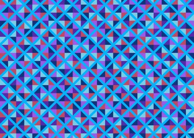 Color Rhombus tile tessellation pattern illustration