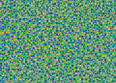 Color Rhombus tile tessellation pattern illustration