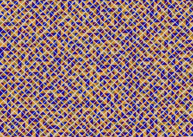 Color Rhombus tile tessellation pattern illustration