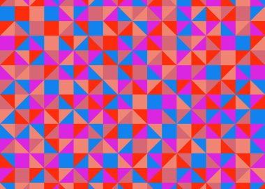 Color Rhombus tile tessellation pattern illustration