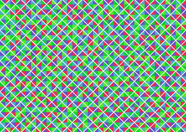 Color Rhombus tile tessellation pattern illustration