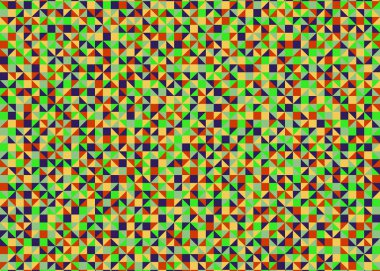 Color Rhombus tile tessellation pattern illustration
