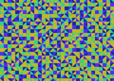 Color Rhombus tile tessellation pattern illustration