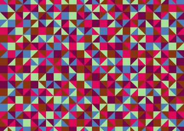 Color Rhombus tile tessellation pattern illustration