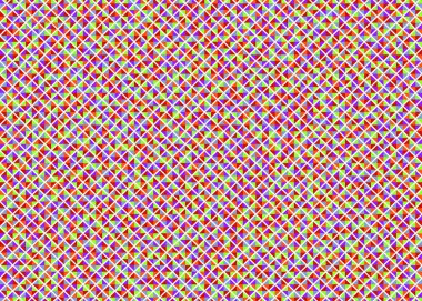 Color Rhombus tile tessellation pattern illustration