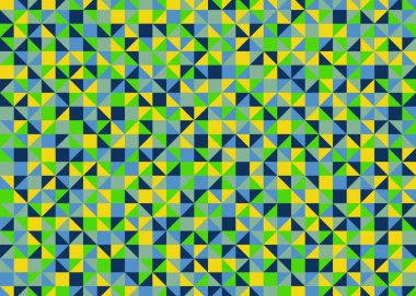 Color Rhombus tile tessellation pattern illustration
