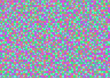 Color Rhombus tile tessellation pattern illustration