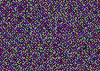 Color Rhombus tile tessellation pattern illustration