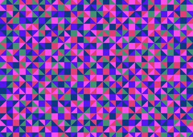 Color Rhombus tile tessellation pattern illustration