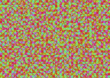 Color Rhombus tile tessellation pattern illustration