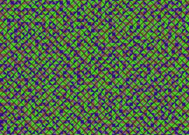 Color Rhombus tile tessellation pattern illustration