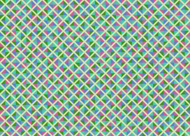 Color Rhombus tile tessellation pattern illustration