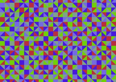 Color Rhombus tile tessellation pattern illustration