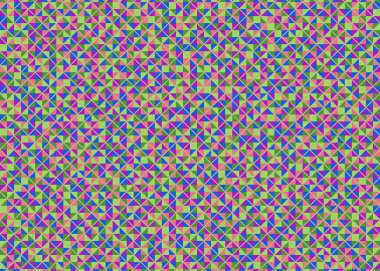 Color Rhombus tile tessellation pattern illustration