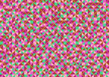 Color Rhombus tile tessellation pattern illustration