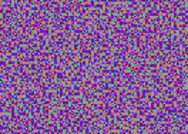 Color Rhombus tile tessellation pattern illustration