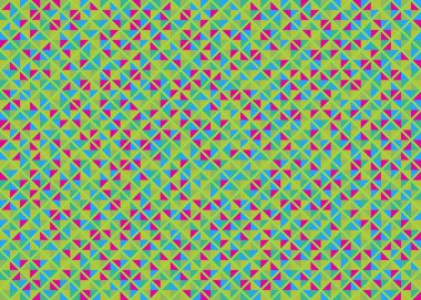 Color Rhombus tile tessellation pattern illustration