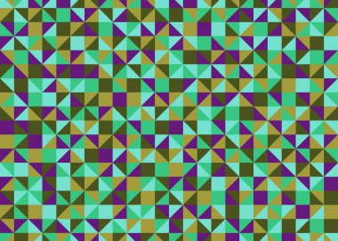 Color Rhombus tile tessellation pattern illustration