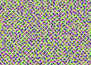 Color Rhombus tile tessellation pattern illustration