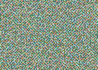 Color Rhombus tile tessellation pattern illustration