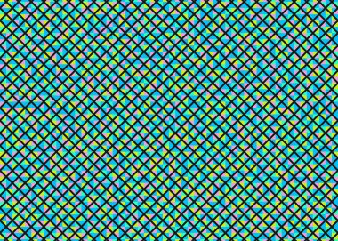 Color Rhombus tile tessellation pattern illustration