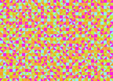 Color Rhombus tile tessellation pattern illustration