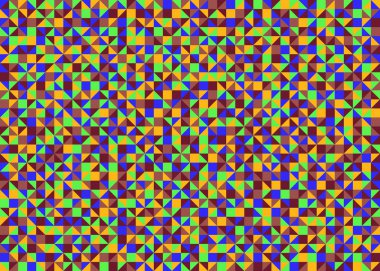 Color Rhombus tile tessellation pattern illustration