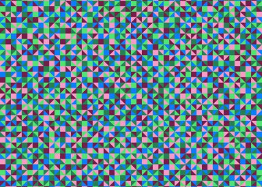 Color Rhombus tile tessellation pattern illustration