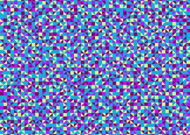 Color Rhombus tile tessellation pattern illustration