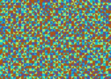 Color Rhombus tile tessellation pattern illustration