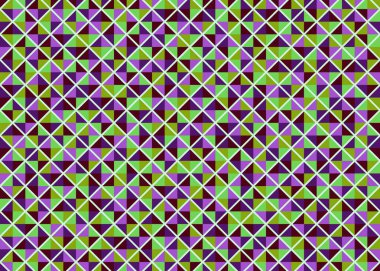 Color Rhombus tile tessellation pattern illustration